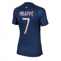 Stroje piłkarskie Paris Saint-Germain Kylian Mbappe #7 Koszulka Podstawowej dla damskie 2023-24 Krótki Rękaw